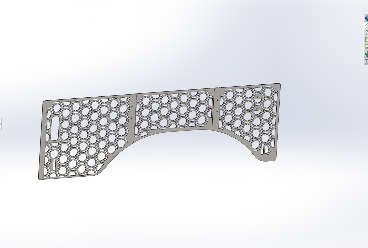 Ram RHO - Bed Organizer Panel kit - one side