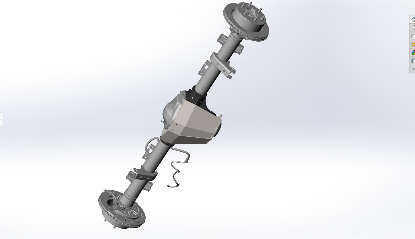 2019 - UP Ford Ranger Rear Differential Skid Plate