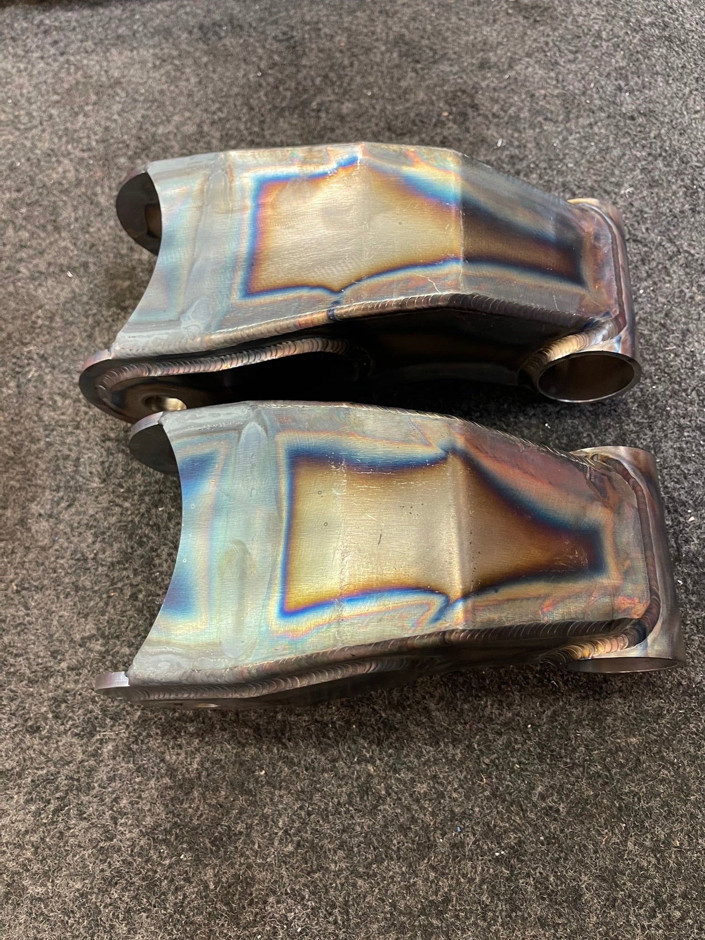 Gen 2 Raptor Shackles by Foutz Motorsports - MIG Welded