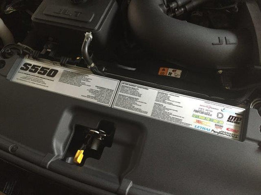 Build Plate Radiator Size Sublimated Plates (2015-2017 Mustang)