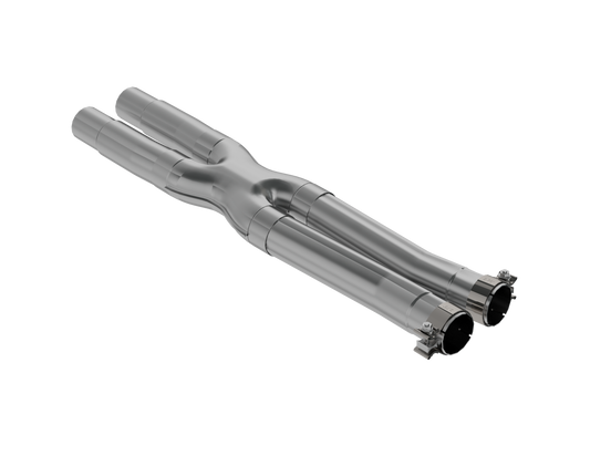 MBRP 2020-2022 Ford Mustang GT500 T409 Stainless Steel 3in Resonator Bypass