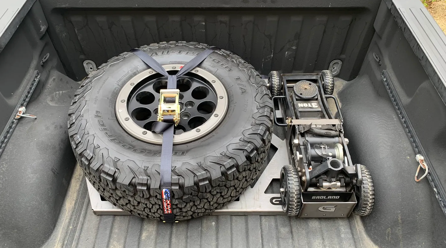 Grove Fab Works Gen 1 Raptor / F150 Horizontal Tire Rack – TSP PARTS