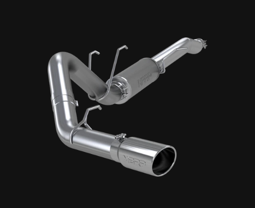 MBRP 2017+ Ford F-250/F-350 6.2L/7.3L Super/Crew Cab Single Side 4in T304 Catback Exhaust