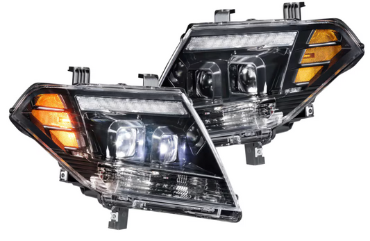 Morimoto XB Hybrid LED Headlights: Nissan Frontier (09-20) (Pair / ASM)