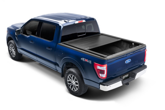 Retrax 2021-2024 Ford Raptor PRO XR Manual Retractable Tonneau Cover w/ T-Slot Rails