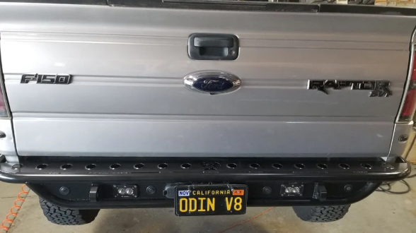2010-2014 Ford Raptor Rear Bumper with Parking Sensors
