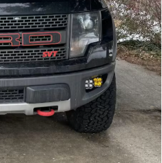 2010-2014 Ford Raptor Baja Designs Fog Light Kit