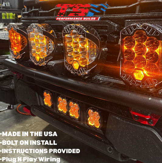 2023-2025 Ford Raptor/R Center Fog Light Kit - Baja Designs Lighting