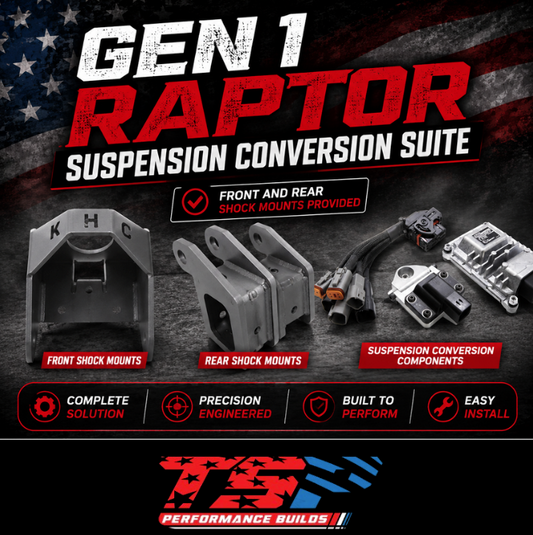 TSP Gen 1 Raptor Suspension Conversion Suite