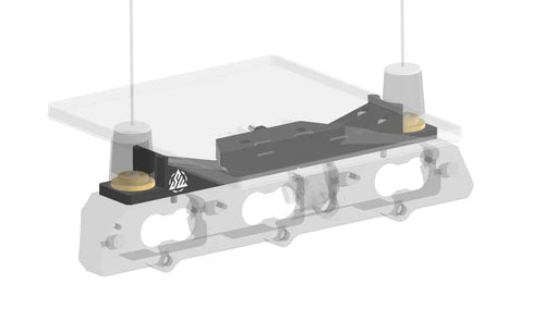 SwarfWorks Retrofit Kit - Starlink Mini Mount WITH Dual NMO Antenna Mounts for SwarfWorks 3rd Brake Light