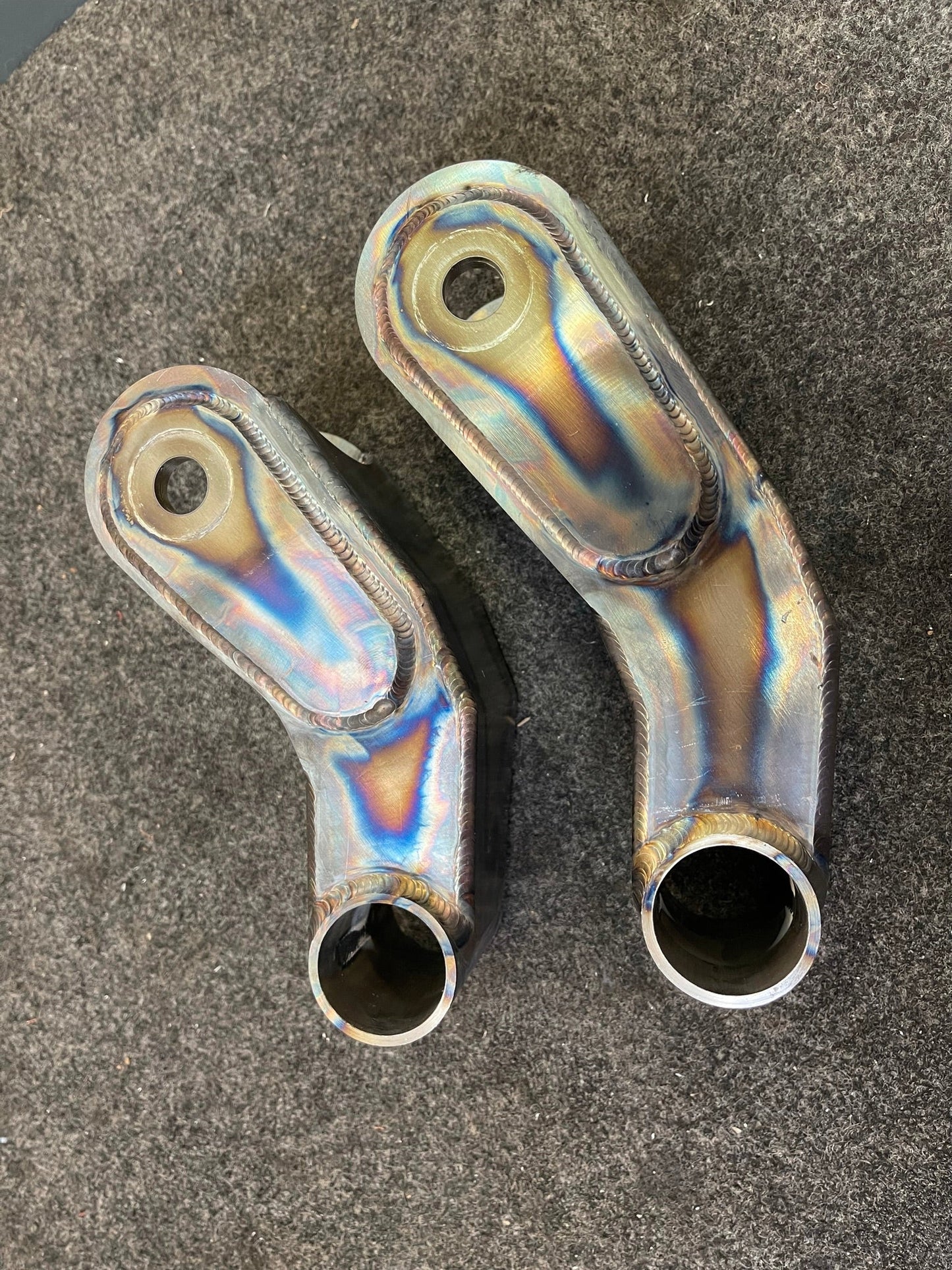 Gen 2 Raptor Shackles by Foutz Motorsports - MIG Welded