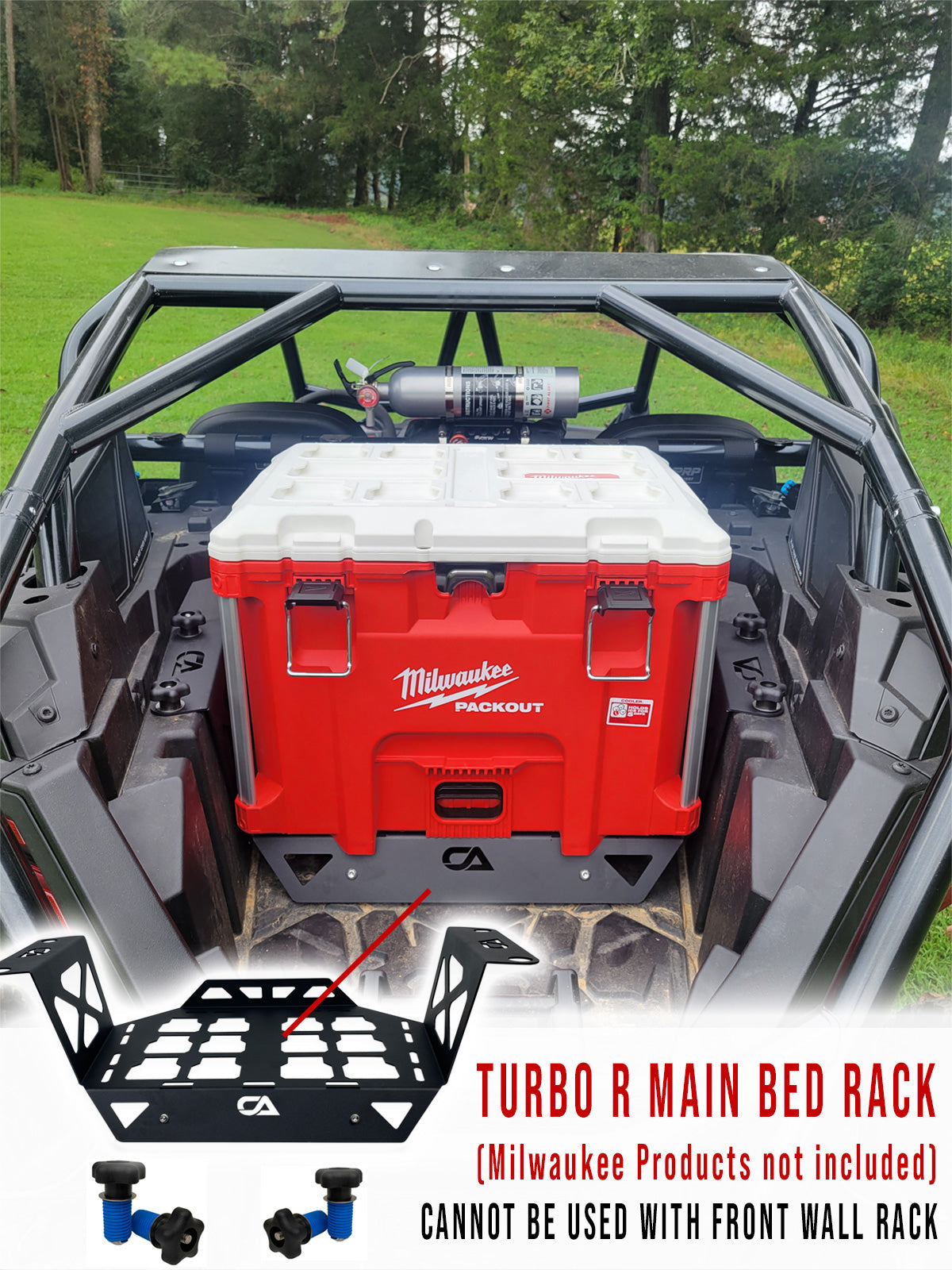 Polaris RZR Turbo R / Pro S Packout Rack