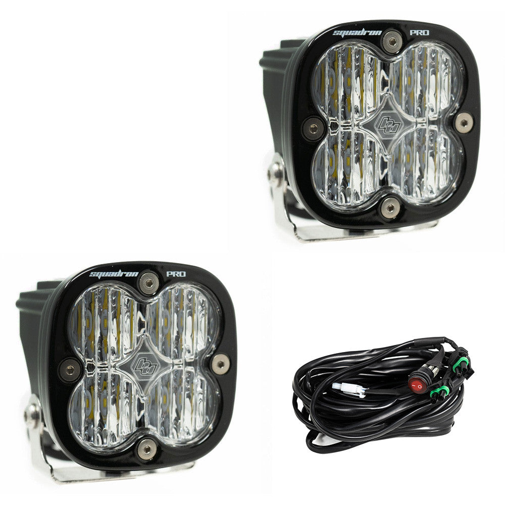 Baja Designs Squadron Pro Series Spot Pattern LED Light Pods