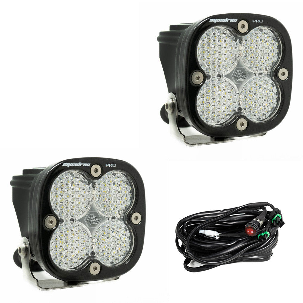 Baja Designs Squadron Pro Series Spot Pattern LED Light Pods