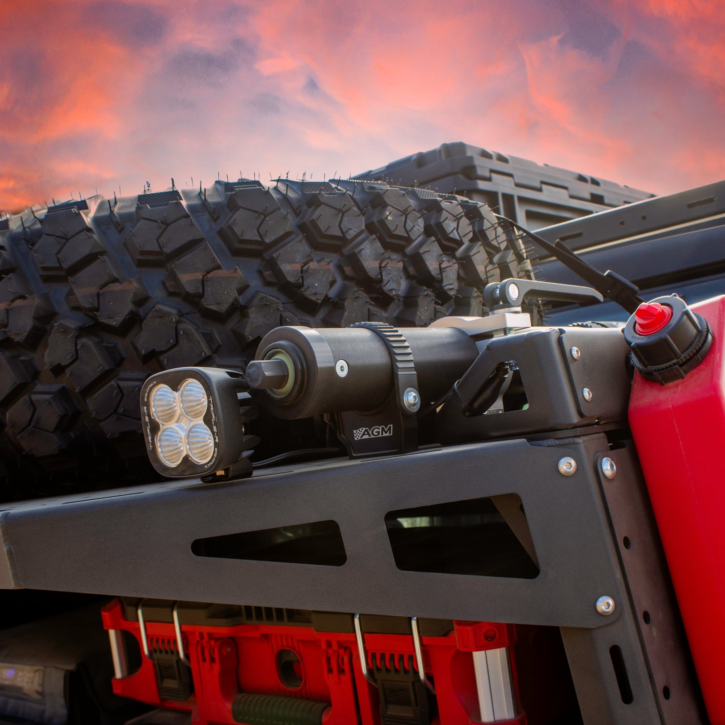 SDR Motorsports Polaris Xpedition X-Plorer Series Bed Rack System