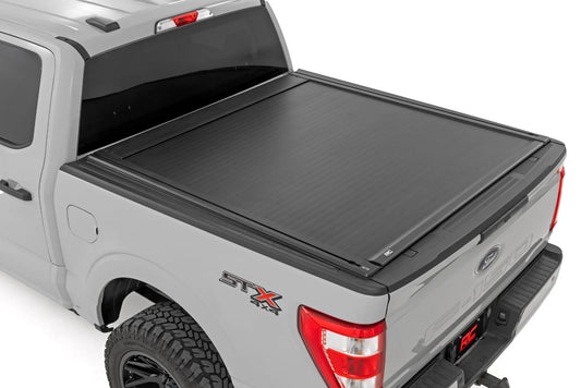 Rough Country 2017-2025 Ford Raptor Powdered Bed Cover