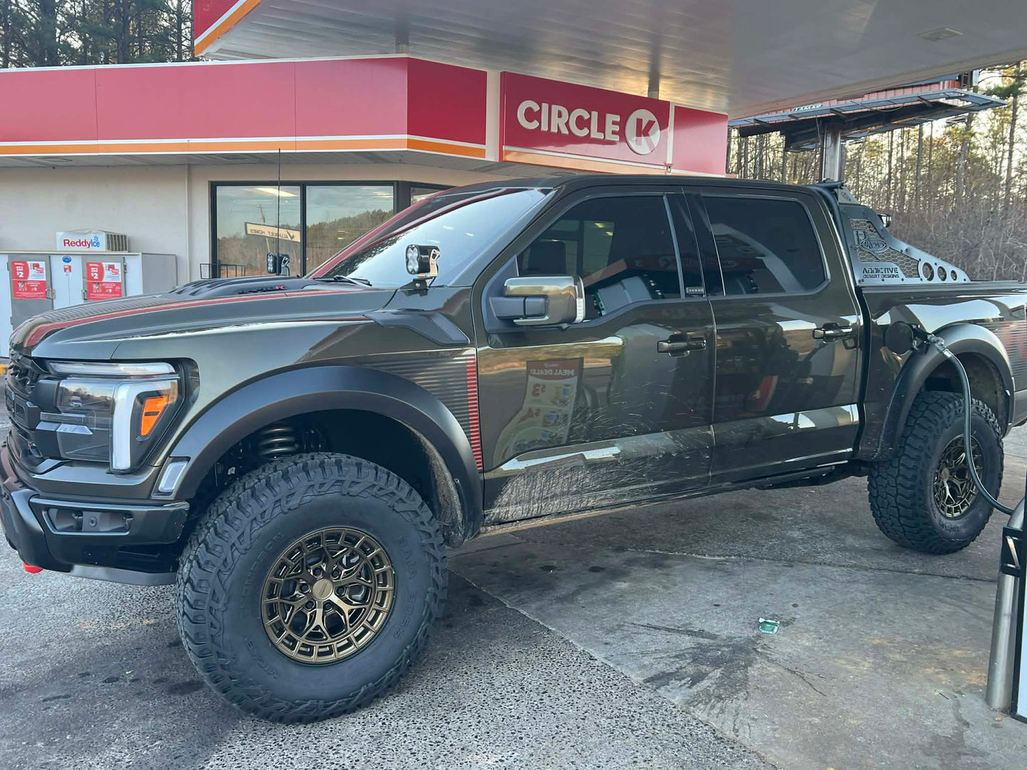 2023-2025 Ford Raptor R Bed Cover + Chase Rack Combo