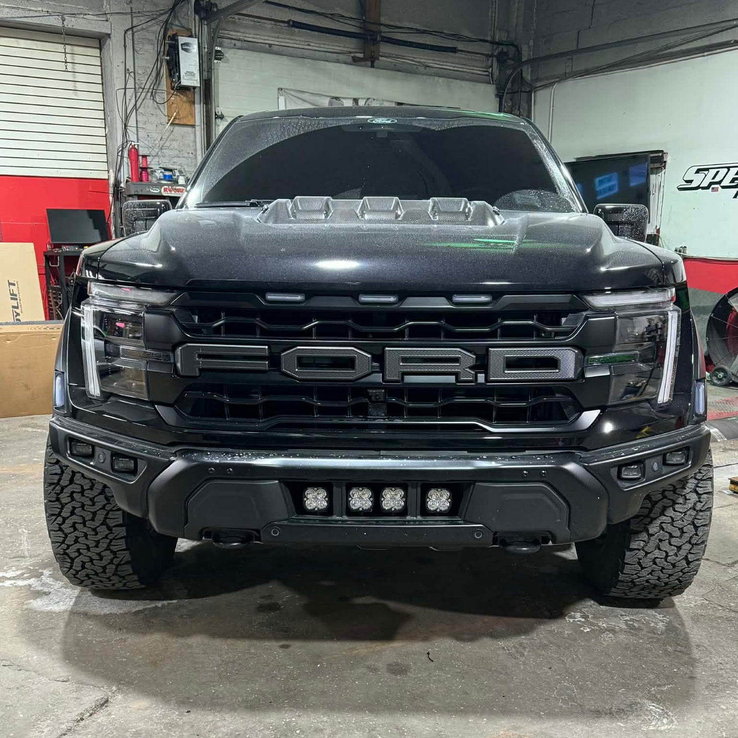 2023-2025 Ford Raptor/R Center Fog Light Kit - Baja Designs Lighting