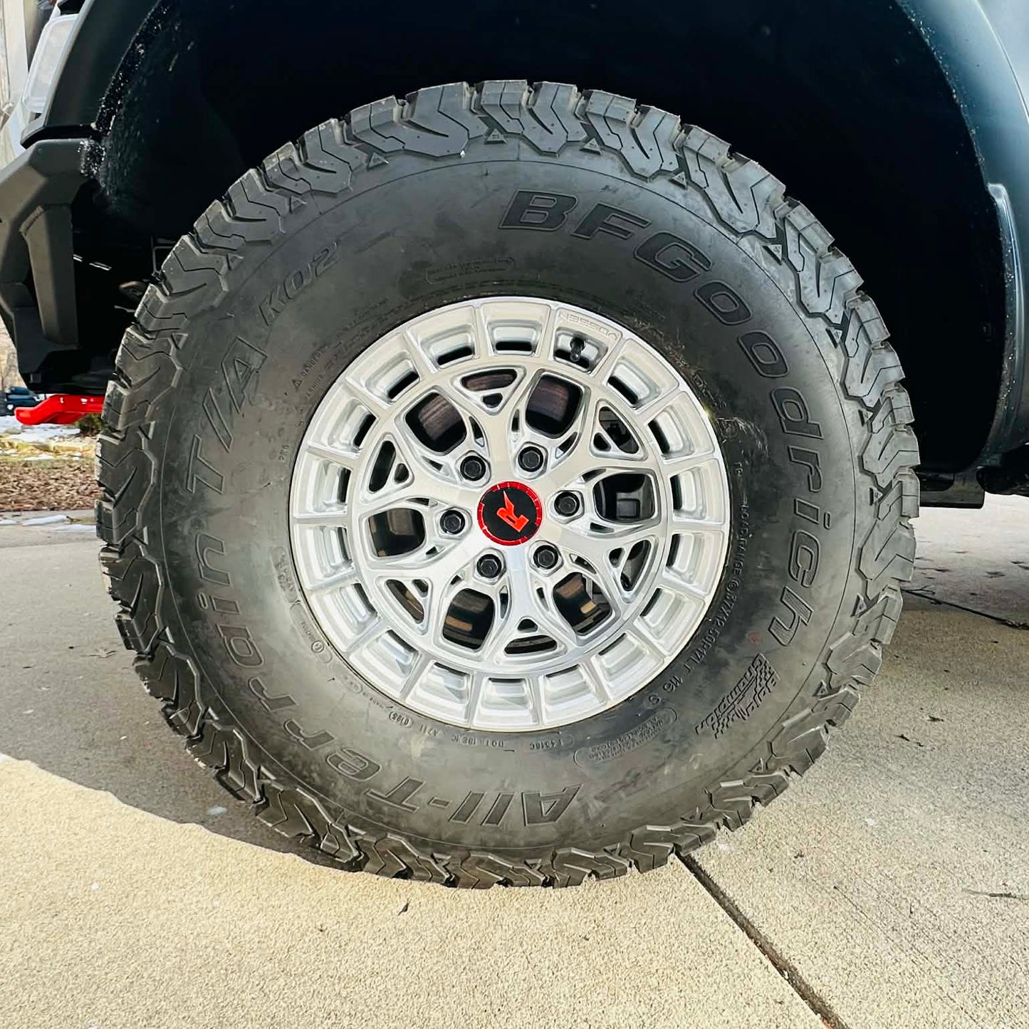 TSP Raptor R Custom Center Cap Package (Set of 5 Center Caps)