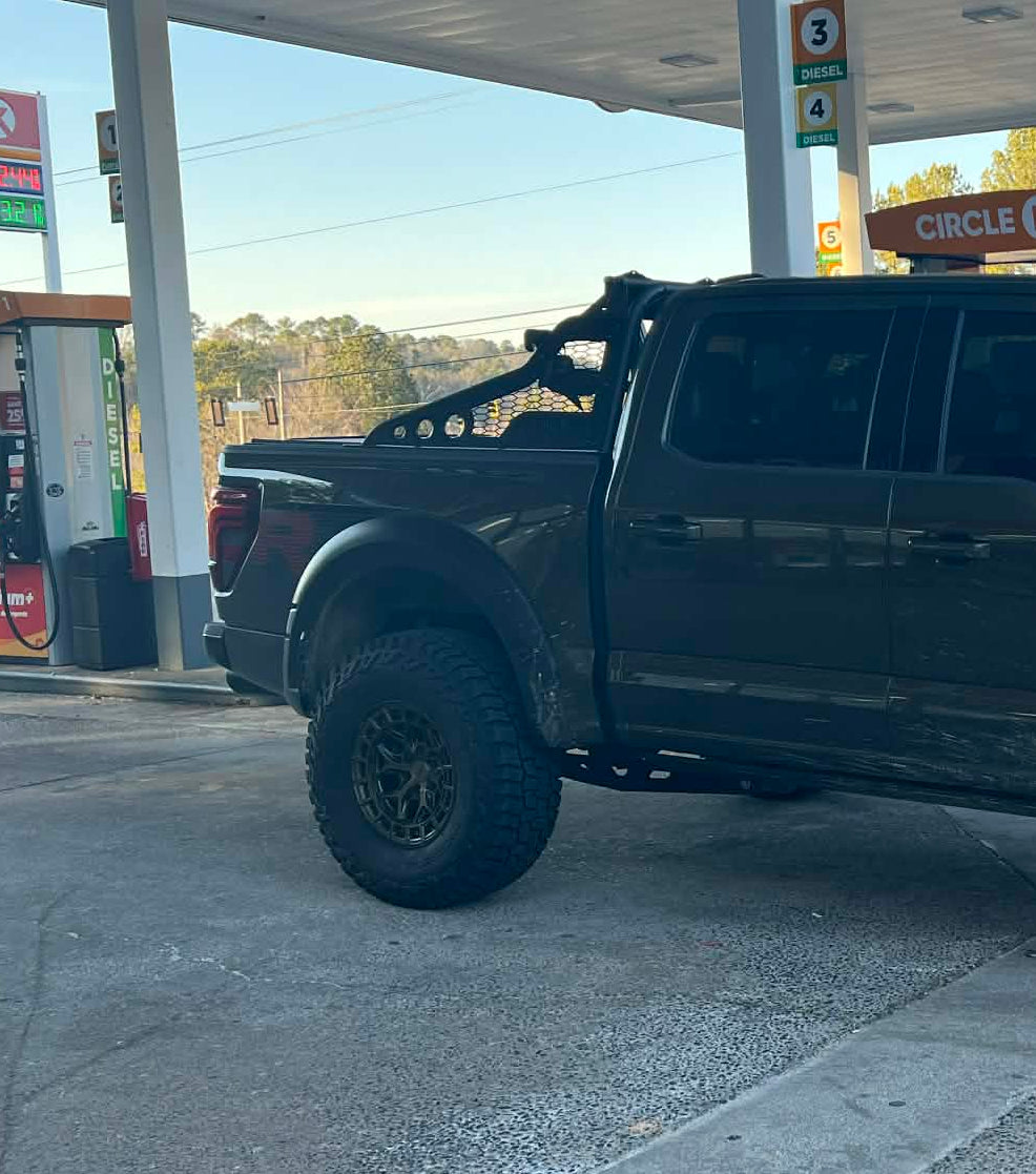 2023-2025 Ford Raptor R Bed Cover + Chase Rack Combo