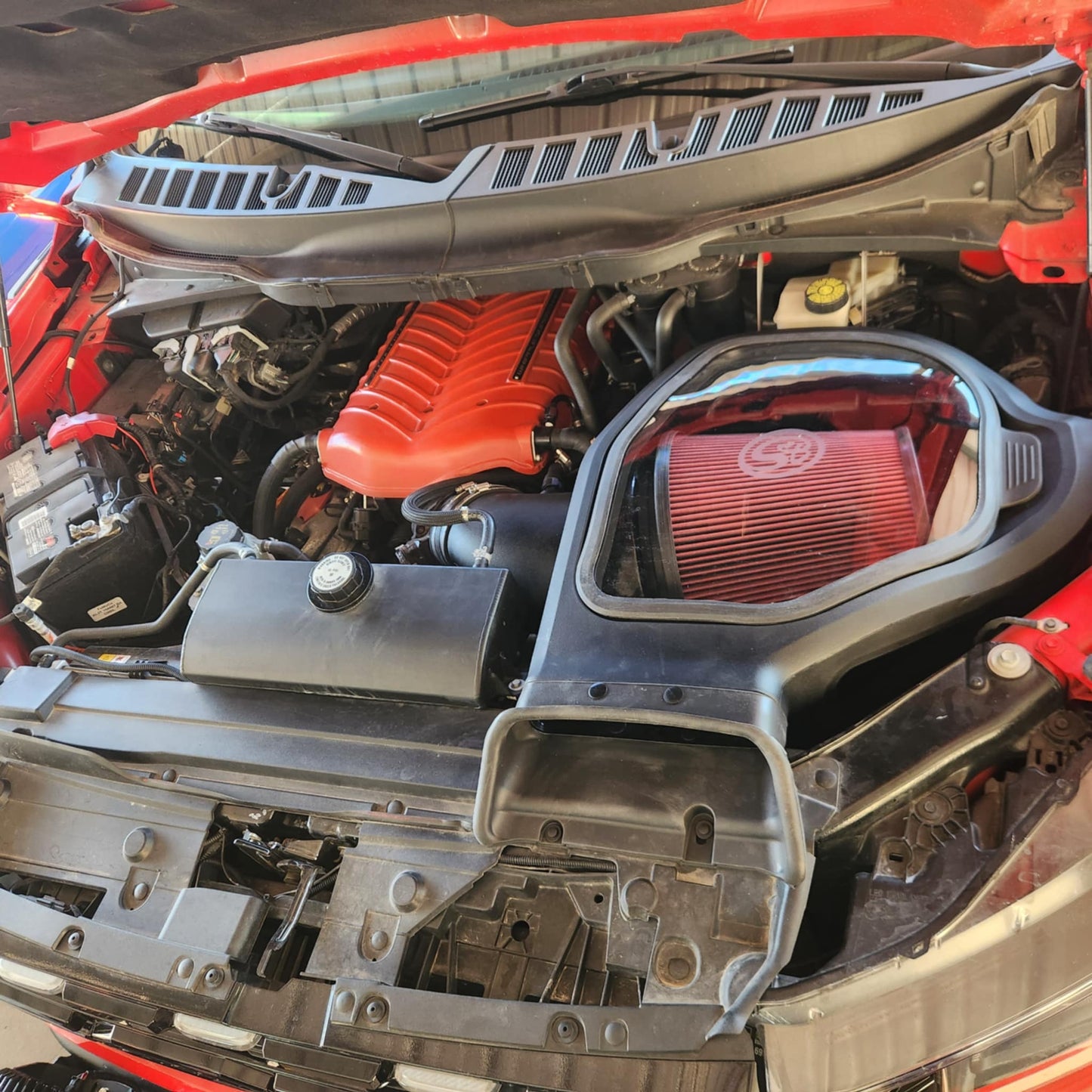 S&B 2023-2026 Ford Raptor R with 3.8L Whipple Supercharger Cold Air Intake