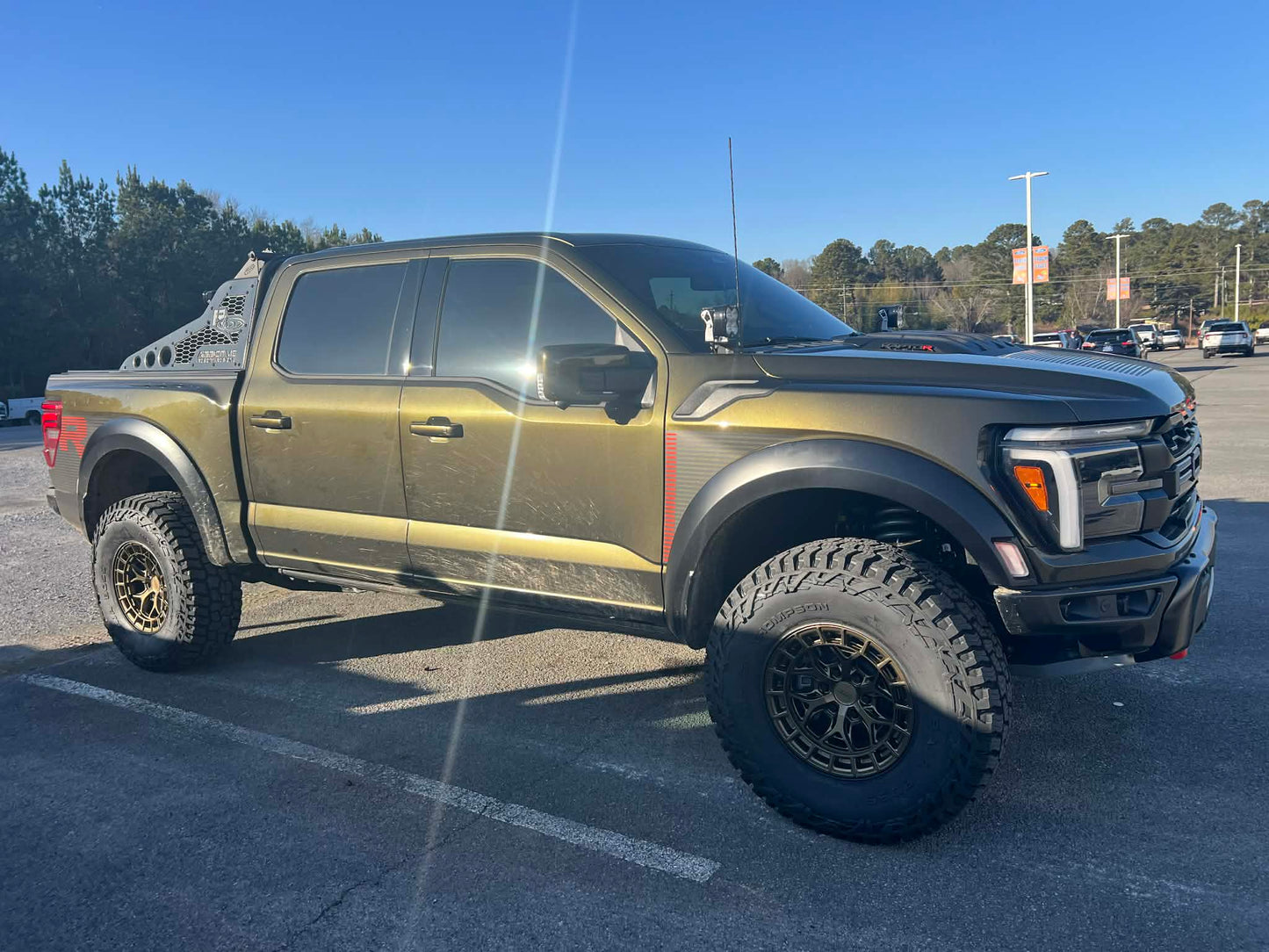 2023-2025 Ford Raptor R Bed Cover + Chase Rack Combo