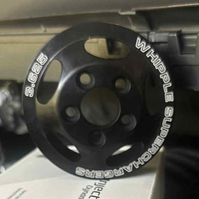 Whipple 3.625" Pulley - 2023-2025 Ford Raptor R - Whipple Supercharged
