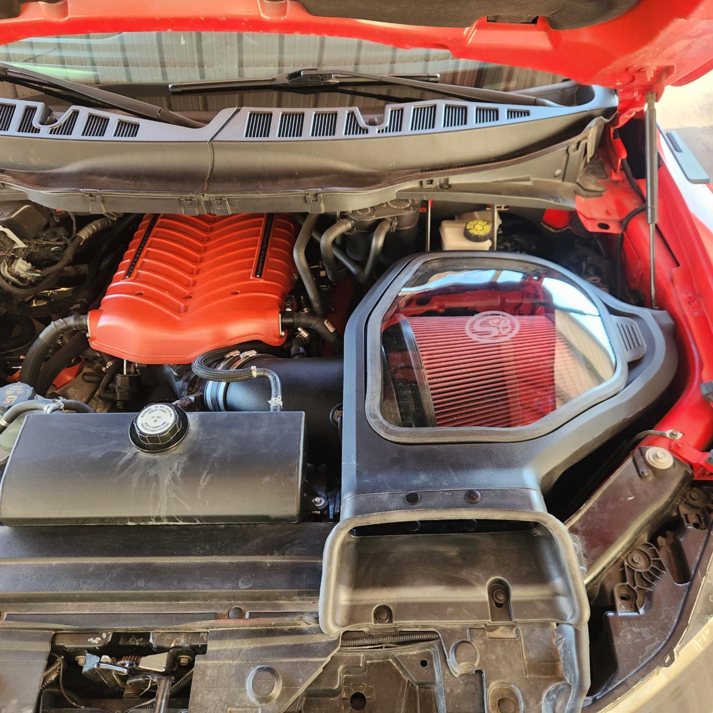 S&B 2023-2026 Ford Raptor R with 3.8L Whipple Supercharger Cold Air Intake