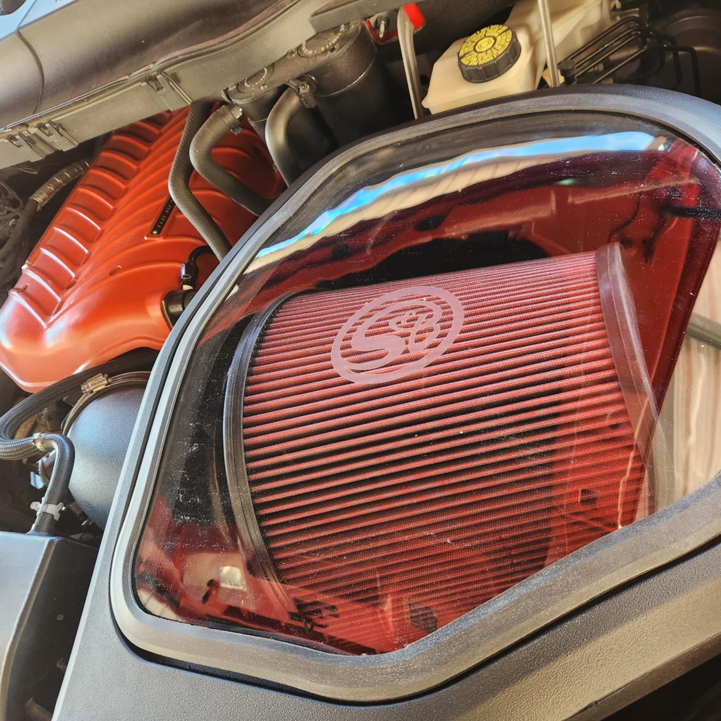 S&B 2023-2026 Ford Raptor R with 3.8L Whipple Supercharger Cold Air Intake