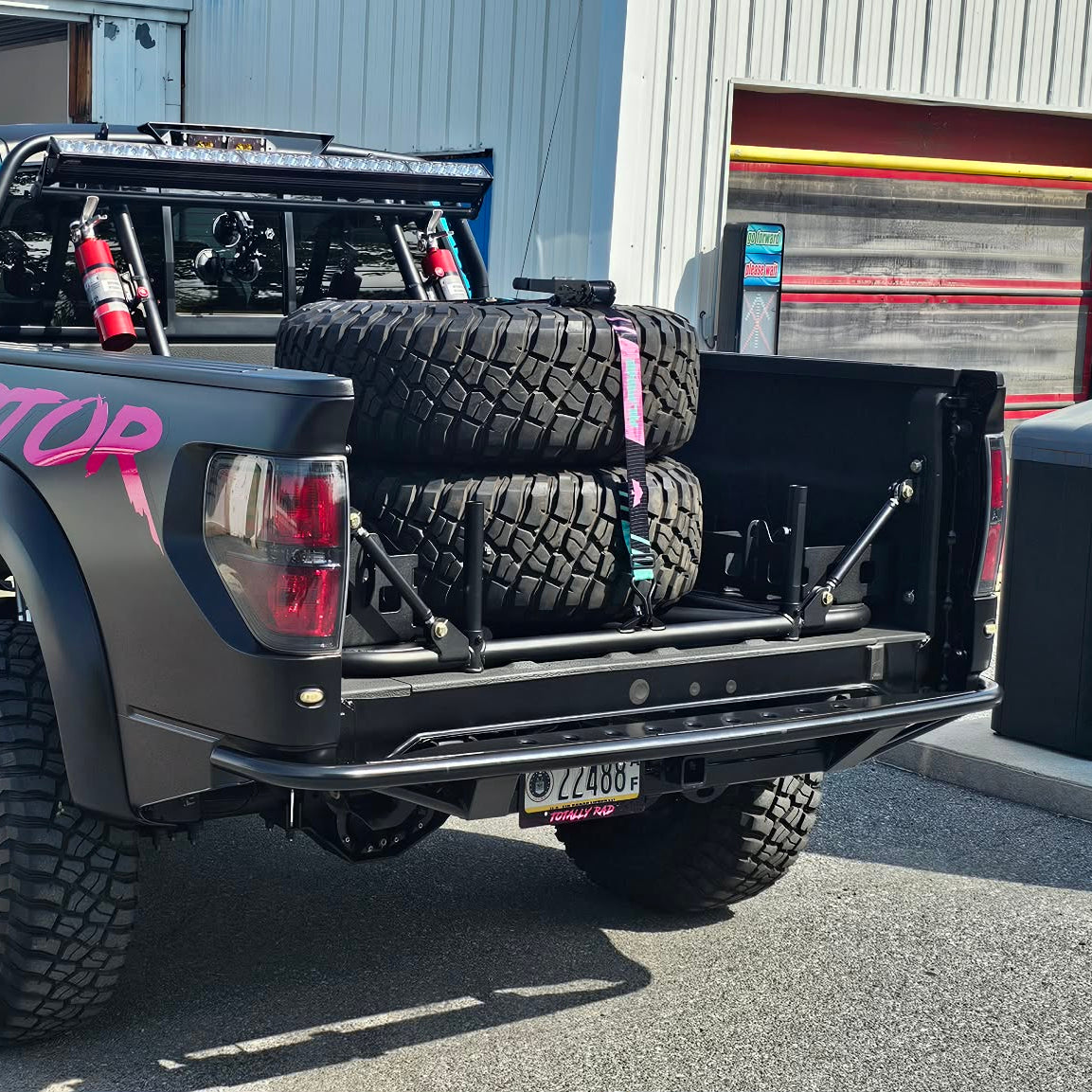 SVC Offroad Baja V3 Rear Bumper for 2010-2014 Gen 1 Ford Raptor
