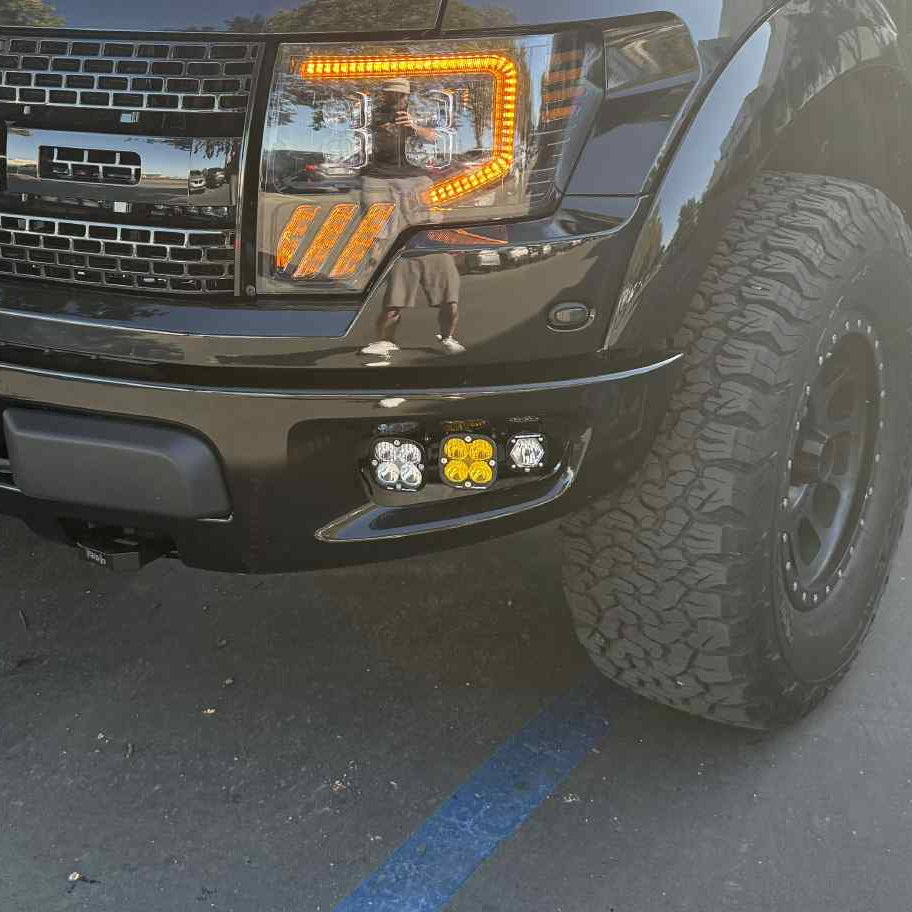 Baja Designs 2010-2014 Gen 1 Ford Raptor Triple Fog Light Package