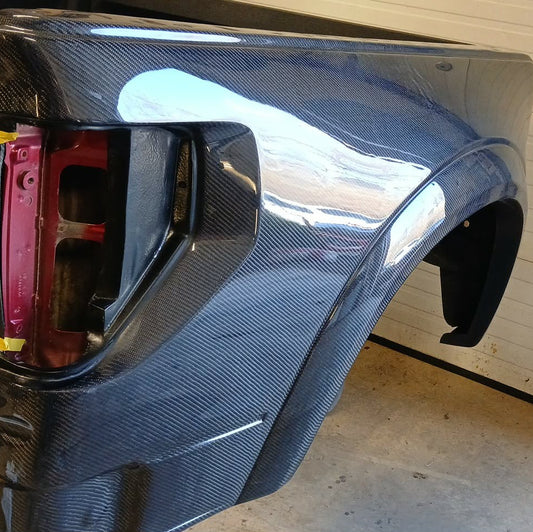 Fiberwerx 2010-2014 Ford Raptor Bedsides - 2.5" Bulge - SPEC