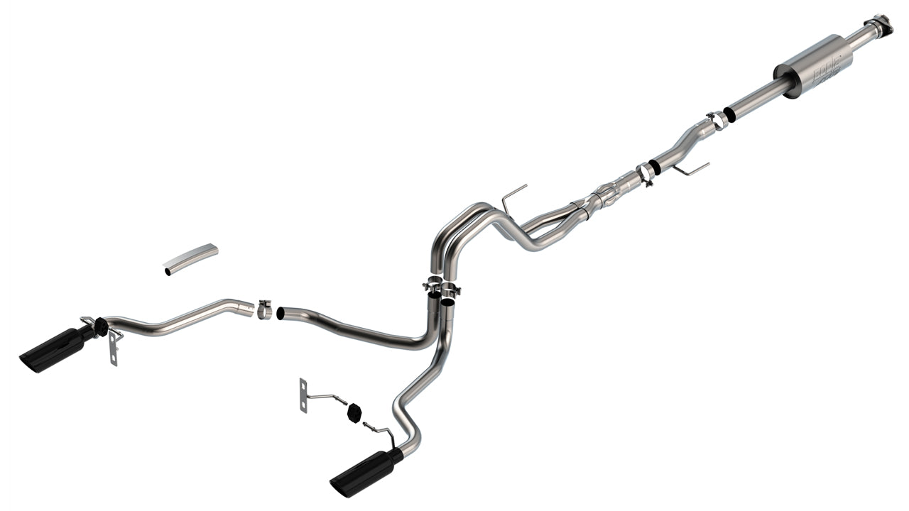 Borla ATAK Catback Exhaust System for the Ford F-150 2021+ 5.0L 4 door