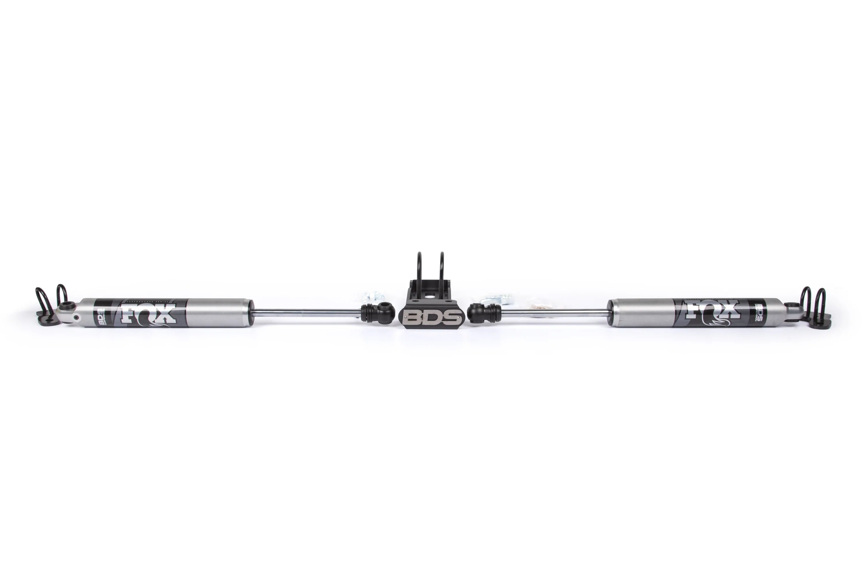 BDS Dual Steering Stabilizer kit W/ FOX 2.0 Performance Shocks | Jeep ...