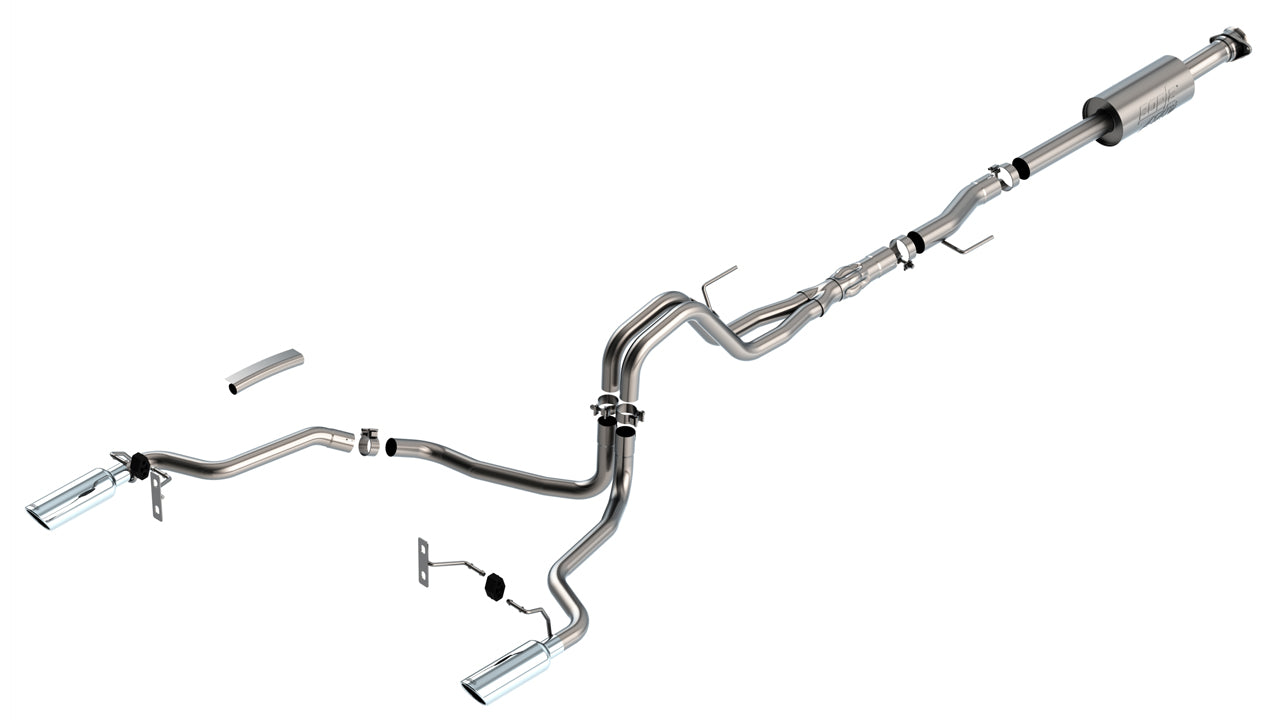 Borla ATAK Catback Exhaust System for the Ford F-150 2021+ 5.0L 4 door