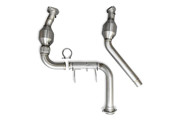 CVF Stainless Steel Downpipes - 2024-2026 Ford Raptor 3.5L