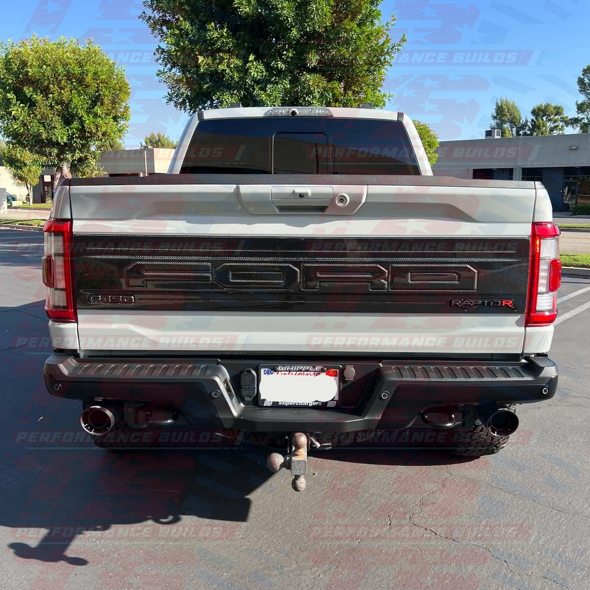 2021-2026 Ford Raptor/R Carbon Fiber Tailgate Panel