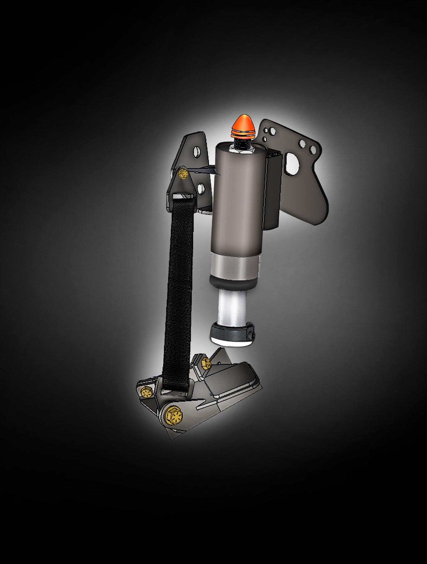 Gen 2 Raptor Front Limit Strap and Bump Stop Kit for Stock Lower A-Arm (2017, 2018, 2019, 2020) F150 Raptor