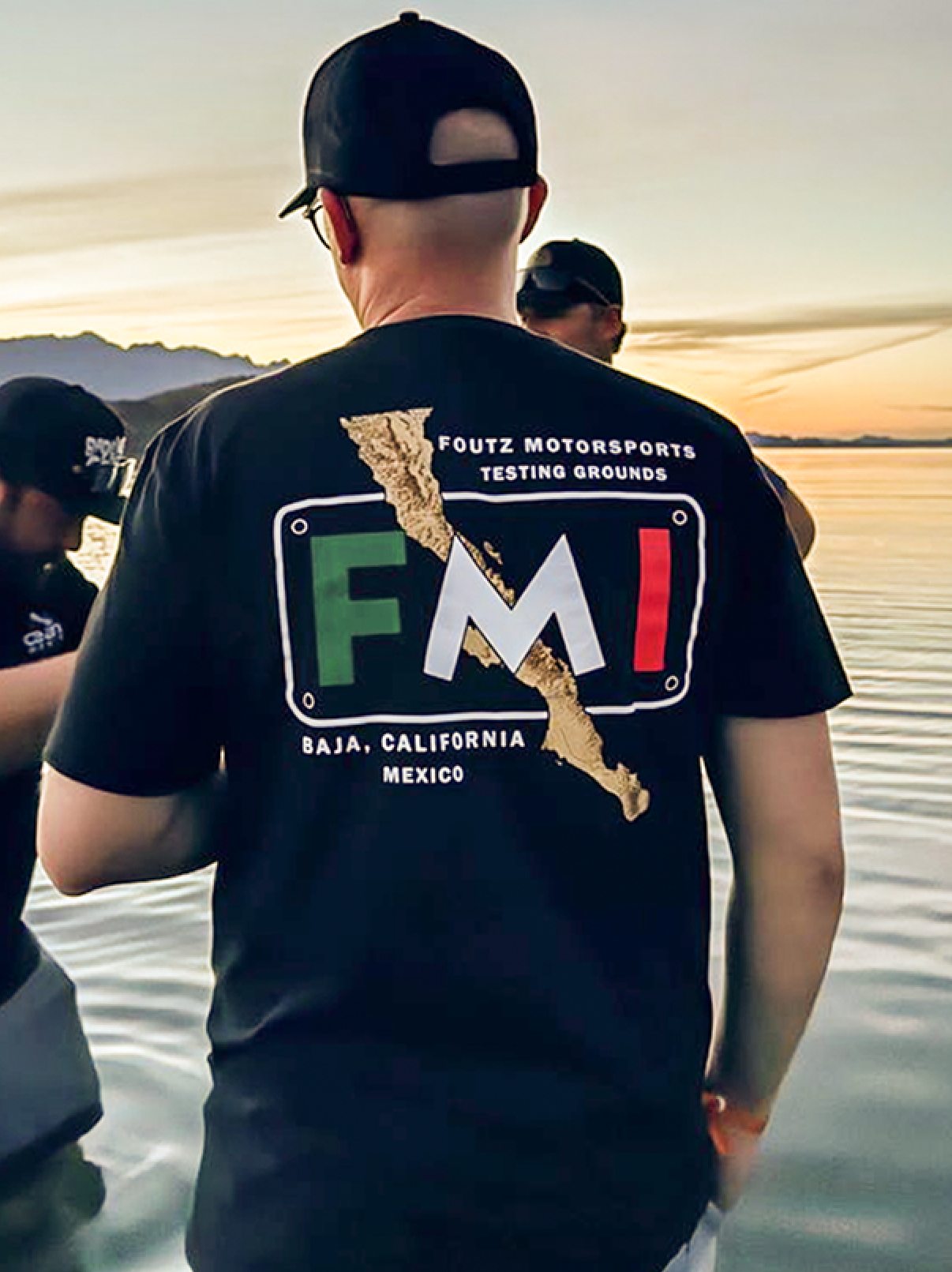 BORN TO BAJA T-SHIRT - MENS SHORT SLEEVE