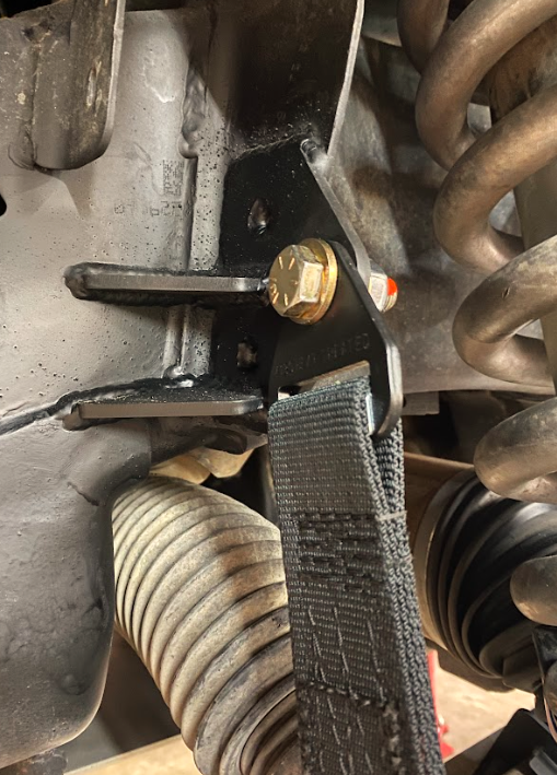 Gen 2 Raptor Front Limit Strap and Bump Stop Kit for Stock Lower A-Arm (2017, 2018, 2019, 2020) F150 Raptor