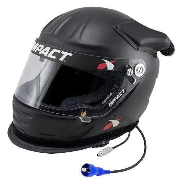 Impact RACE Helmet With OFFROAD Wired Helmet Kit & Helmet Bag - OS20 Air Draft - CLEARANCE Medium