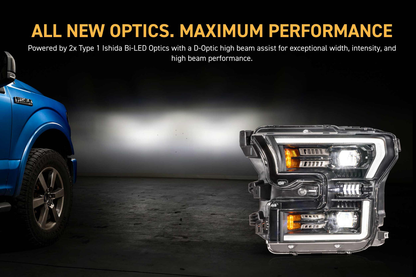 2017-2020 Ford Raptor XB Evo LED Headlights