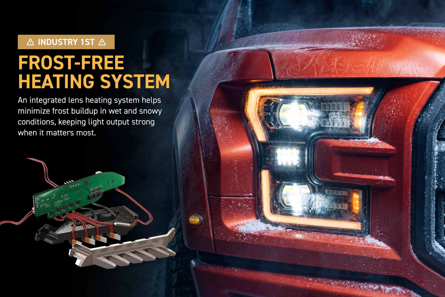2017-2020 Ford Raptor XB Evo LED Headlights