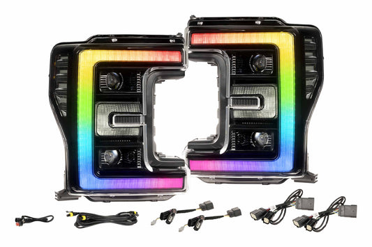 Morimoto 2017-2019 Ford Super Duty XRGB LED Headlights