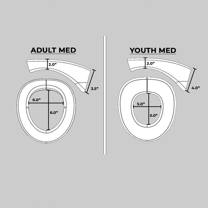 NecksGen UTV Helmet Support for Recreation Youth Medium