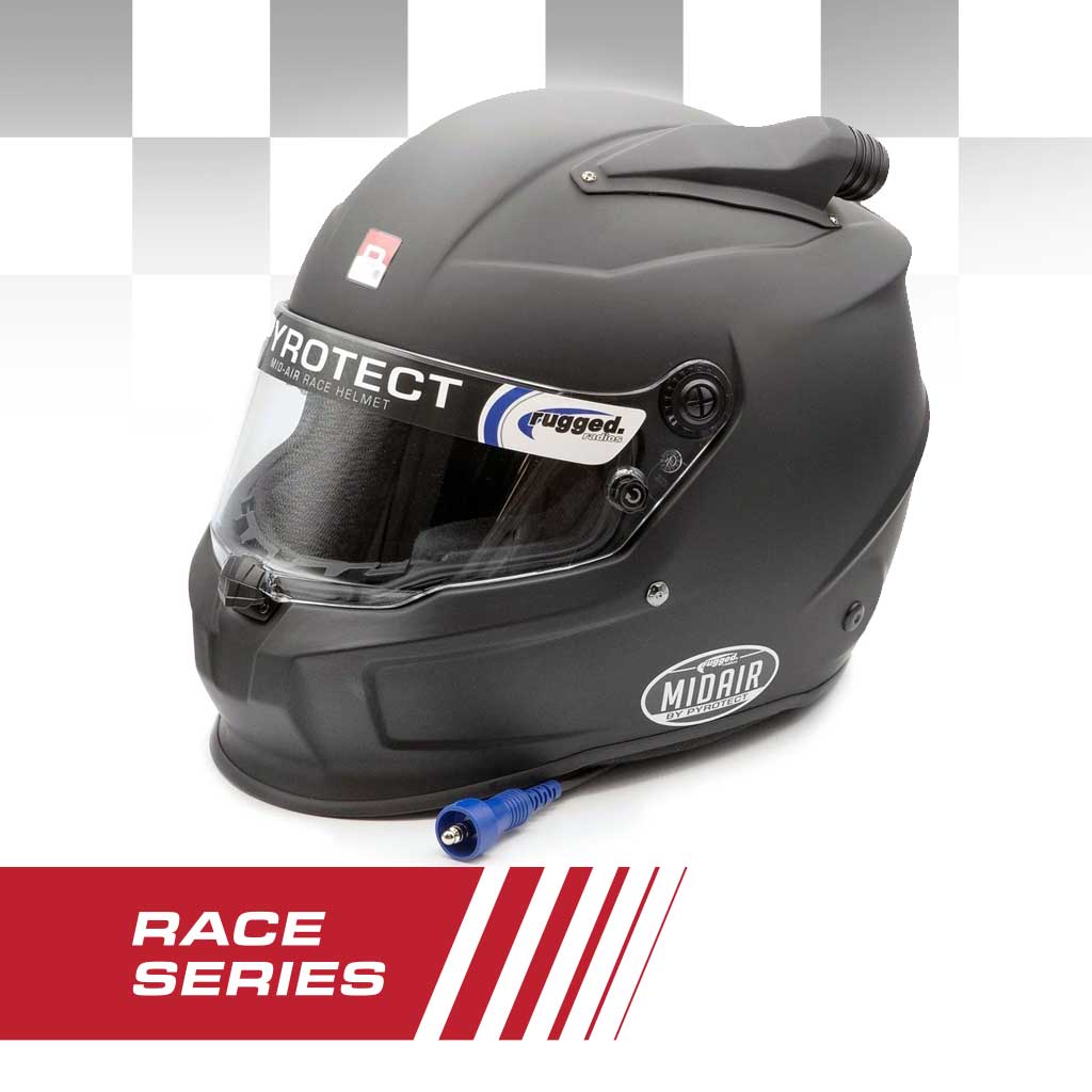 Pyrotect MIDAIR RACE Helmet Wired OFFROAD Large
