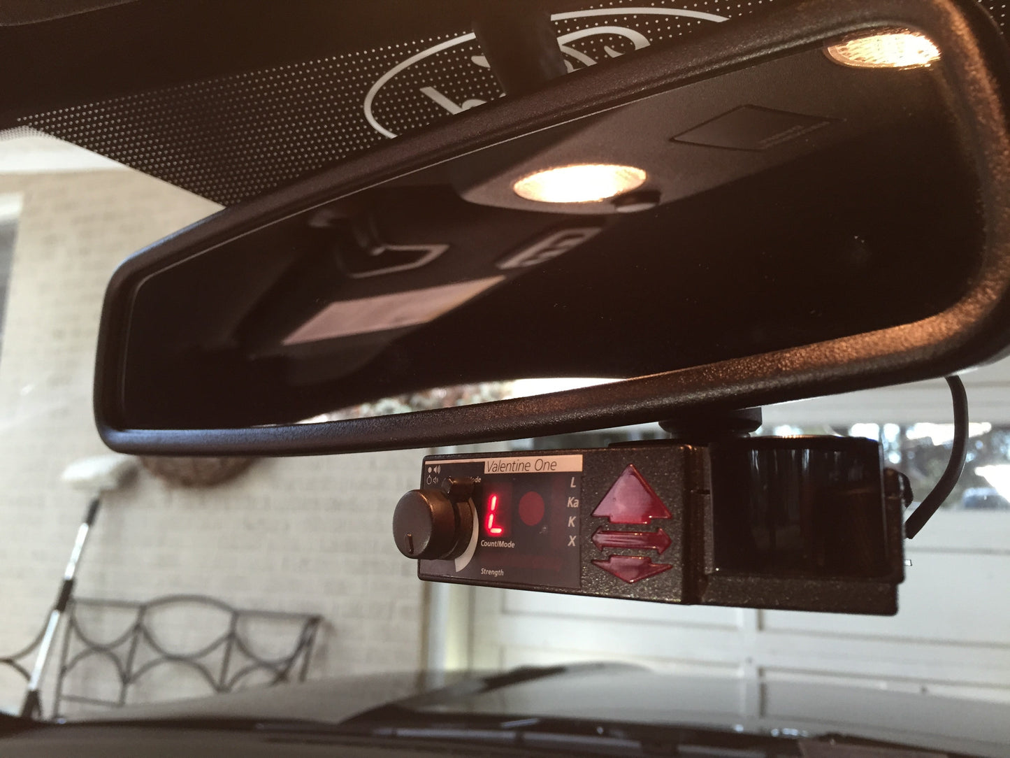 Mirror Mount - Valentine One (2010-2023 Mustang)
