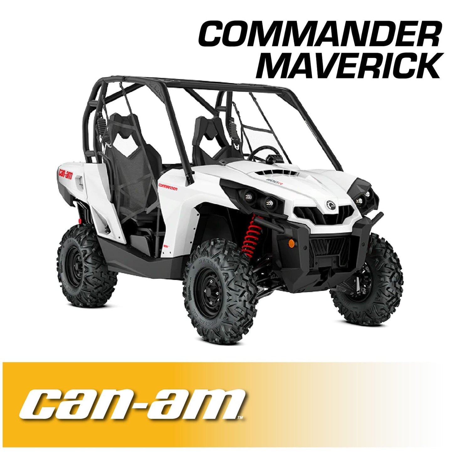 Can-Am Commander and Maverick Complete Communication Kit with Bluetooth Intercom and 2-Way Radio - Dash Mount STX Stereo / G1 GMRS
