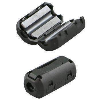 Clamp On RF Noise Reducing Filter Choke Clip Large (Up to 5mm)