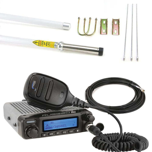 Base Camp - Digital M1 Mobile Radio with Fiberglass Antenna Kit